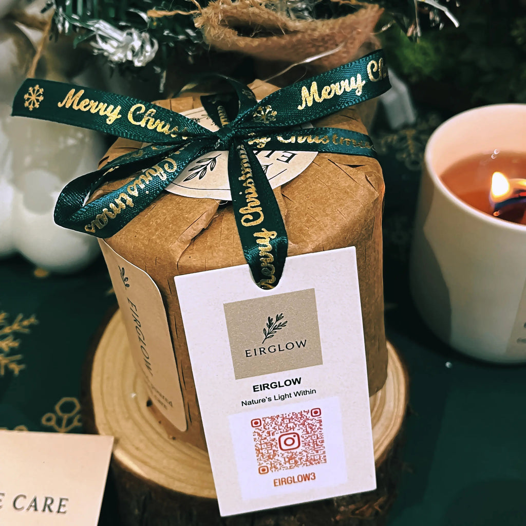 🎄 EIRGLOW Calm Sleep – Winter Whisper Christmas Candle（Limited Edition）