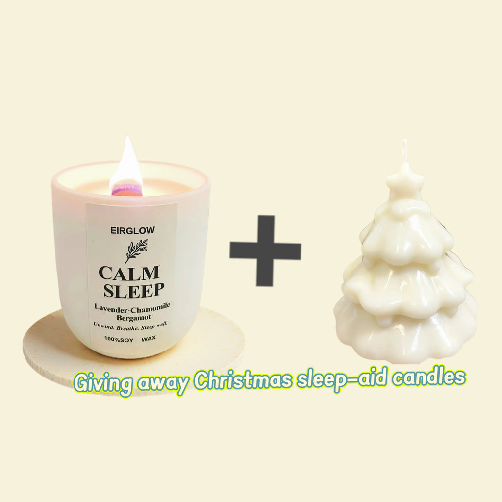 🎄 EIRGLOW Calm Sleep – Winter Whisper Christmas Candle（Limited Edition）