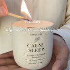 Calm Sleep Soy Candle for Anxiety & Better Sleep | EIRGLOW