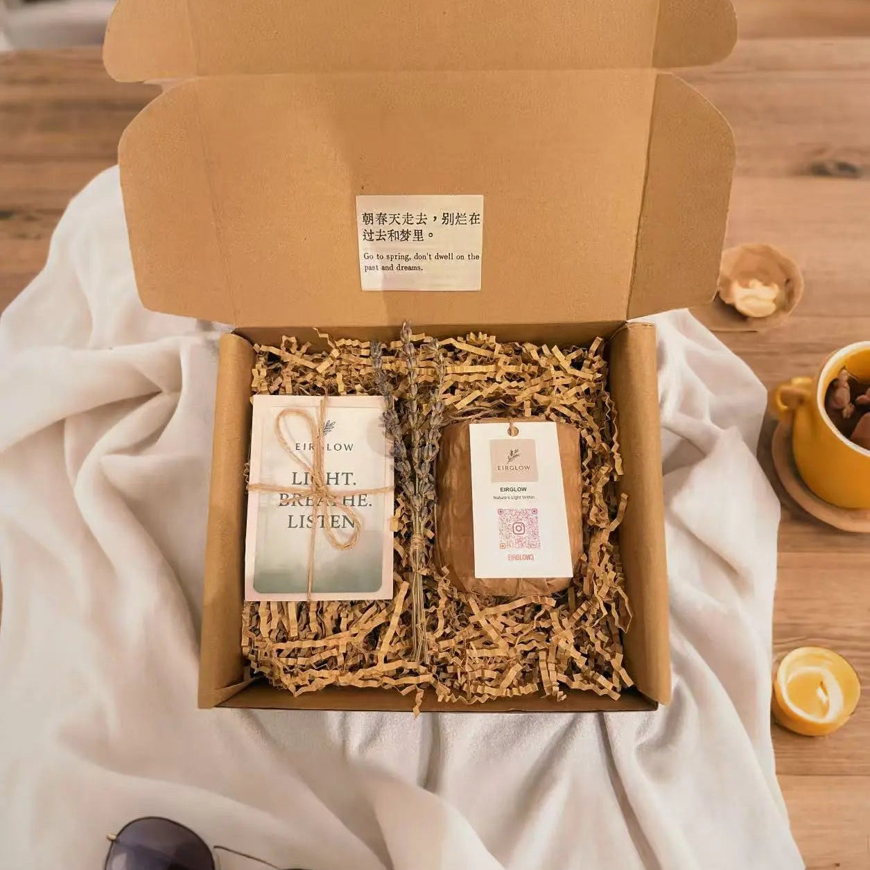 Calm Sleep Soy Candle for Anxiety & Better Sleep | EIRGLOW